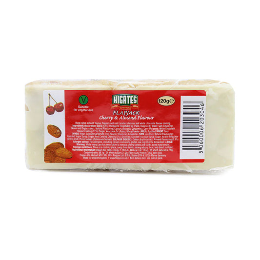Higates Flapjacks Cherry & Almond Flavour