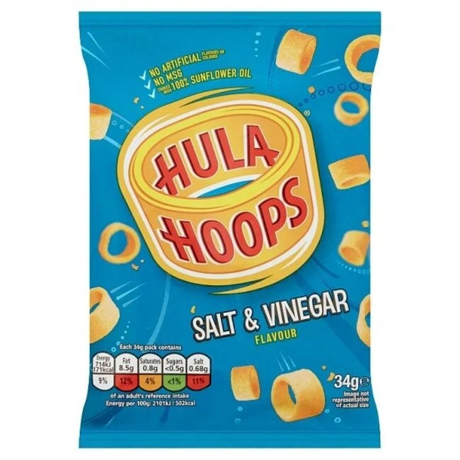 Hula Hoops Salt & Vinegar Crisps